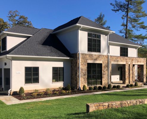 1102 Ingleside Ave McLean, VA 22101 - Custom Home - Front of Home - McLean, Virginia Custom Home Builder