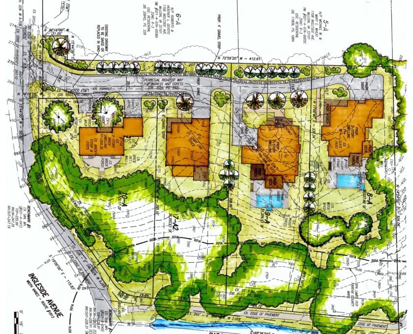 Reid's Grove - Conceptual Development Plan - McLean, Virginia Custom Home Builder